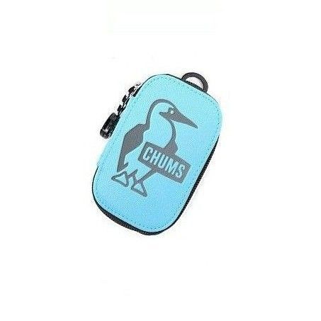 CHUMS チャムス キーケース Recycle Oval Key Zip Case スカイ コインケース 小銭入れ sky