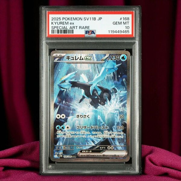 PSA10 キュレムex SAR sv11b ポケカ 鑑定品 GEM MINT ポケモンカード