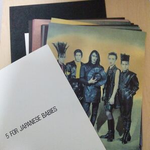 BUCK-TICK 5 FOR JAPANESE BABIES ツアーパンフレット ポートレート バクチク 櫻井敦司