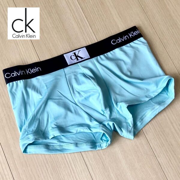 カルバンクライン マイクロファイバー 下着 S ローライズ ストレッチ ボクサーパンツ Calvin Klein