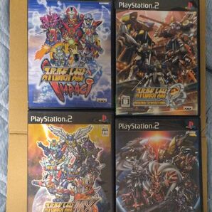 PS2 スーパーロボット大戦 IMPACT OG OG外伝 MX 4個セット まとめ売り