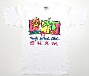 USA製 90s GUAM Pacific Islands Club ヴィンテージグアムTシャツ アロハ S パシフィックアイランドクラブ