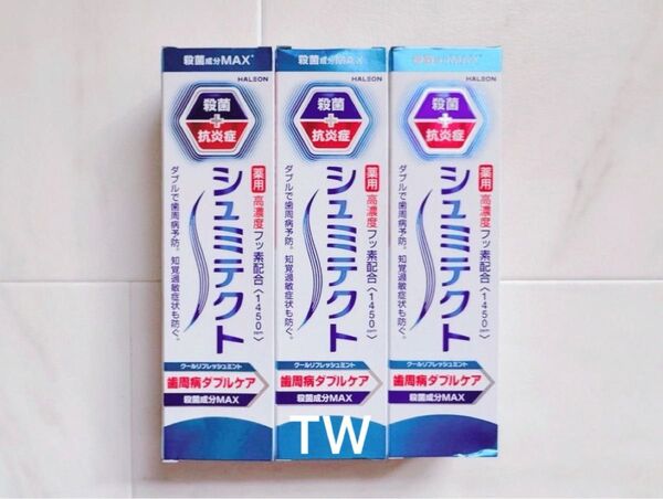 【値下げ不可】シュミテクト 歯周病ダブルケア クールリフレッシュミント 90g 3個 歯磨き粉