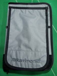 ▲カリマー karrimor SF B5 iPAD タブレット ノートブックケース ライトグレー/ブラック 美品!!!▲