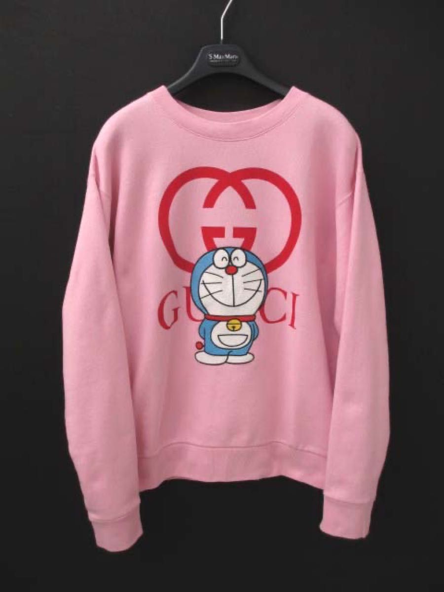 美品 グッチ×ドラえもん 21SS クルーネック スウェット トレーナー XS 617964 