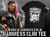 新日本プロレス EVIL DARKNESS CLUB Tシャツ Lサイズ or XLサイズ バレットクラブ BULLET CLUB LIJ G1 IWGP 神宮球場 内藤哲也 ロスインゴ_画像3