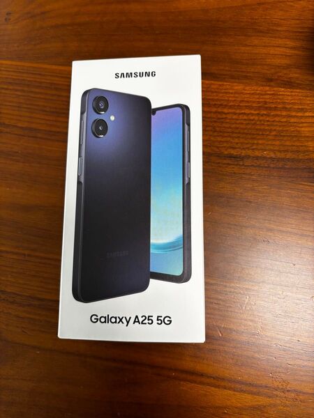 【未使用新品】Galaxy A25 5G ブラック SCG33