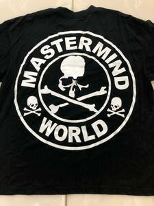 mastermind JAPAN マスターマインド ワールド Tシャツ Bullshit ラウンドロゴ スカル ブラック 黒 SS17 Sサイズ 17SPMM-TS03