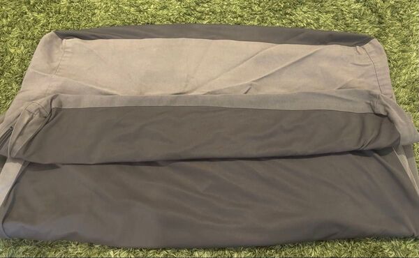 無印良品 体にフィットするソファ用 ポリエステル平織 カバー 大 グレー