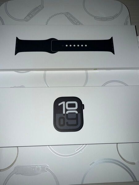 ほぼ未使用!Apple watch series10 42mm GPSモデル ジェットブラック