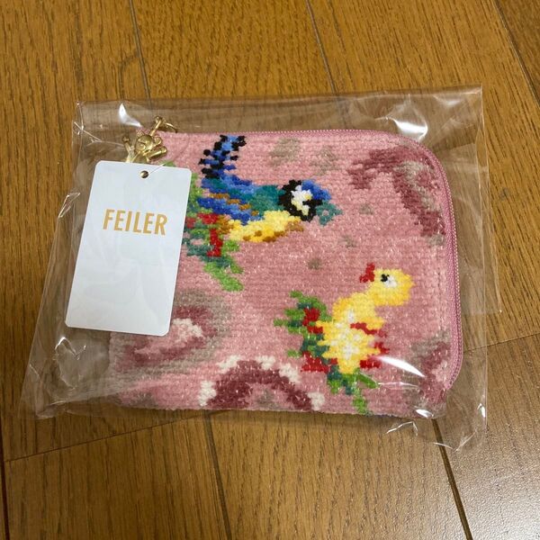 フェイラー ハイジ ペイズリー L字 ポーチ FEILER