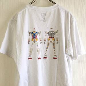 ユニクロ UNIQLO GUNDUM 機動戦士ガンダム 40周年記念UT RX-78-2 半袖Tシャツ Lサイズ