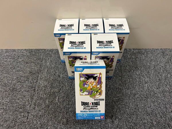 【ドラゴンボール】未開封 テープ付 ドラゴンボールカードゲーム フュージョンワールド MANGA BOOSTER 6BOX