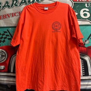 C.A.C. OF N.Y., INC. Tシャツ オレンジ