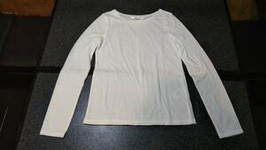  new goods unused AZUL BY MOUSSY azur bai Moussy round neck long sleeve pull over white 