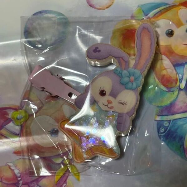 ディズニー ディズニーシー TDS フィルドウィズジョイ ヘアクリップ クリップ ダッフィーアンドフレンズ ステラルー