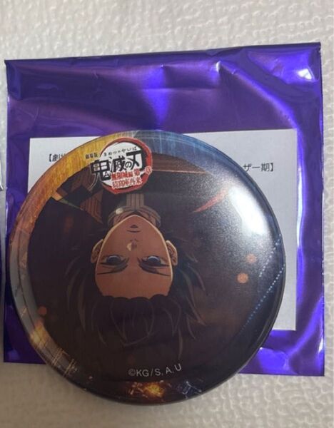 鬼滅の刃 無限城編 冨岡義勇 缶バッジ ufotable ティザー期
