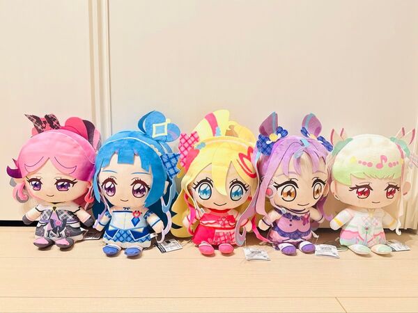 キミとアイドルプリキュア♪ めちゃもふぐっと ぬいぐるみ 5体セット 新品未使用タグ付き