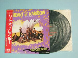 [12 -inch * single ] The Checkers / Heart *ob* Rainbow (1985)