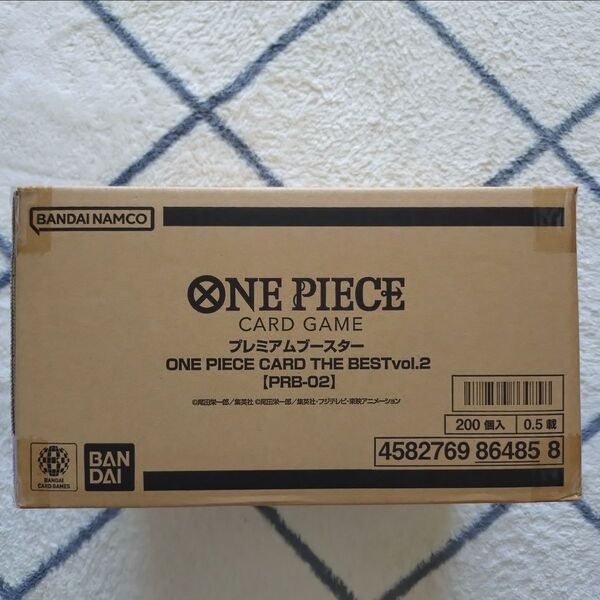 ONE PIECEカードゲーム プレミアムブースターONE PIECE CARD THE BEST vol.2 カートン
