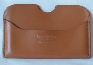 Acne Studios Acne s Today oz карта держатель Brown 