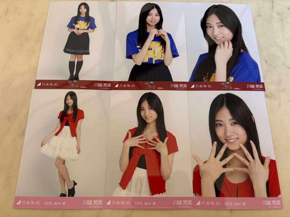 井上和 真夏の全国ツアー2025 Tシャツ 北海道ver. フリルミニスカ 長嶋凛桜 乃木坂46 真夏の全国ツアー 2025 Tシャツ 北海道ver