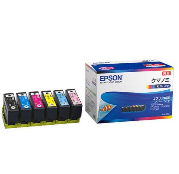 【新品未使用】純正 EPSON (エプソン) インクカートリッジ クマノミ 6色セット KUI-6CL