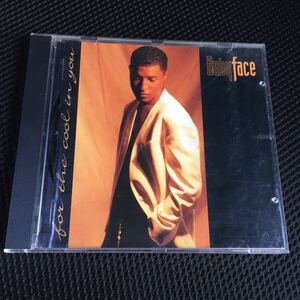 for the cool in you / Baby face ベビーフェイス 海外盤 1993年 オーストリア製