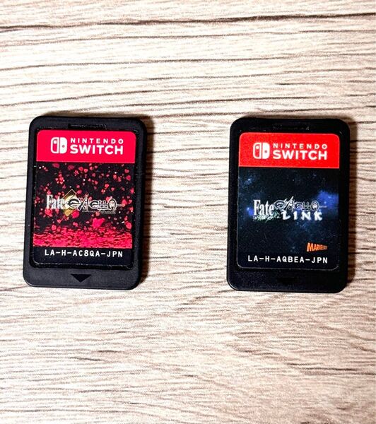 Nintendo Switch ソフト 『Fate/EXTELLA』・『Fate/EXTELLA LINK』 本体のみ 2本セット