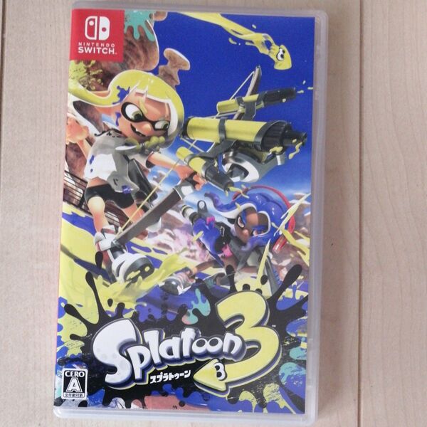 ニンテンドースイッチ スプラトゥーン3 Nintendo Switch ソフト 任天堂 極美品