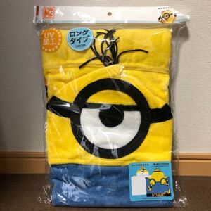 新品 未開封 ミニオン フード付きタオル