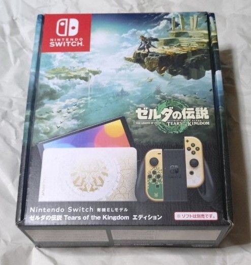 【中古品】Nintendo Switch(有機ELモデル) ゼルダの伝説 ティアーズ オブ ザ キングダムエディション