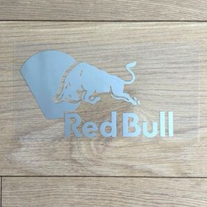RED BULL レッドブル カッティングステッカー マットシルバー