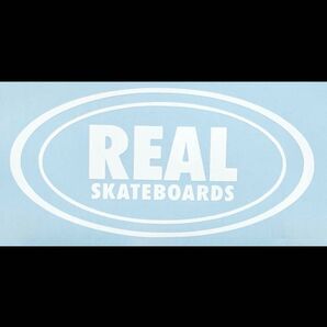 REAL SKATEBOARDS カッティングステッカー