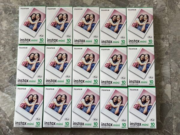 16時まで フジフイルム instax mini film(チェキフィルム)150枚分 インスタックスミニ FUJIFILM