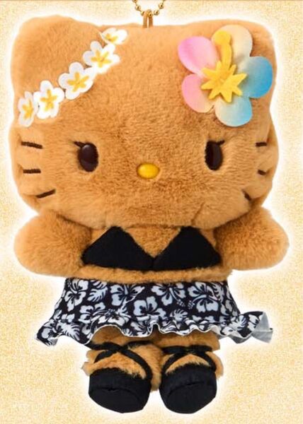 サンリオ sanrio トコナツバケーションデザインシリーズ マスコット マスコットホルダー キティ ハローキティ 日焼け 黒