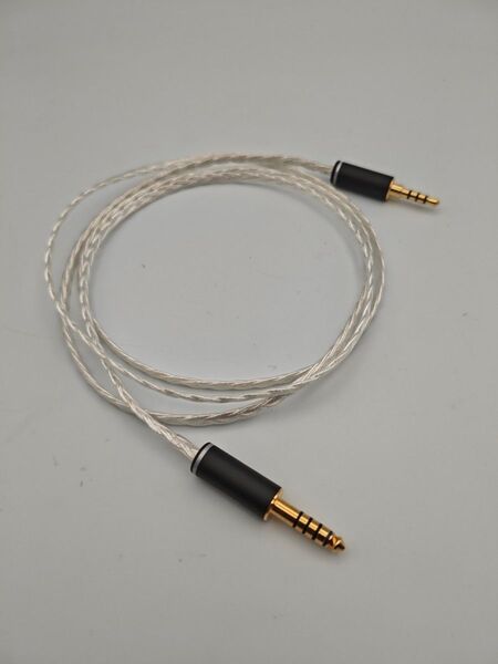 新品同様 大千鳥 ヘッドホンケーブル MDR MV1 NOBUNAGA Labs 4.4mm5極バランス3.5mm4極バランス