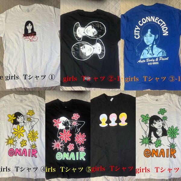 kyne girls Tシャツ 選べる3枚 セット ガールズ onair
