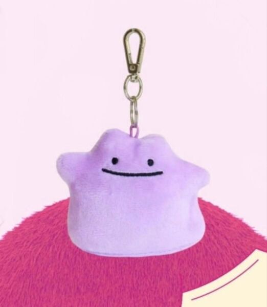 ポケモン メタモン ぬいぐるみ キーリング キーホルダー マスコット 8cm 韓国限定