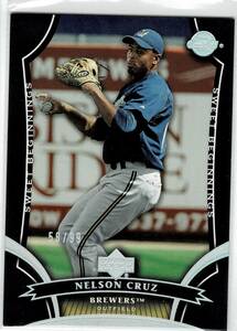 2005 UD Sweet Spot Nelson Cruz RC Silver /99