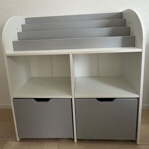 【最終値下げ】【美品】ピラ おもちゃ収納 絵本棚