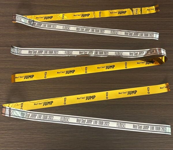 Hey! Say! JUMP LIVE TOUR 2022 FILMUSIC! 銀テ 3本 セット