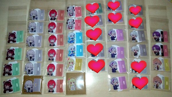 にじさんじチョコエッグ アクスタ