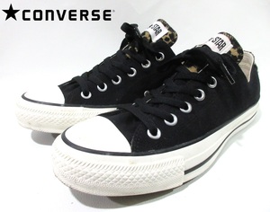 CONVERSE コンバース オールスター ローカット スニーカー レオパード 1CL569 LD OX ブラック