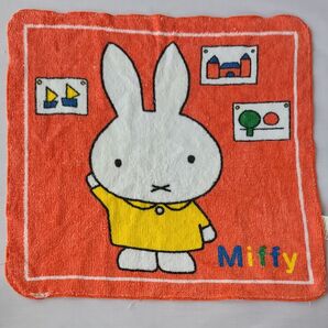 ミッフィー ミニタオル オレンジ