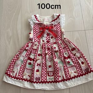 シャーリーテンプル カップアイス 100cmワンピース