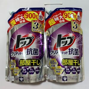 クリアリキッド抗菌 部屋干し 洗濯洗剤、綿棒1本