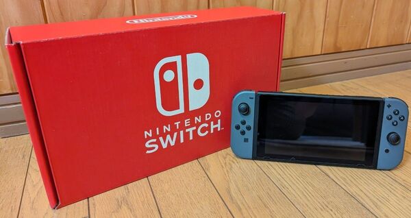 Nintendo Switch ニンテンドースイッチ グレー 本体 バッテリー強化版 micro sd 64gb おまけ付き