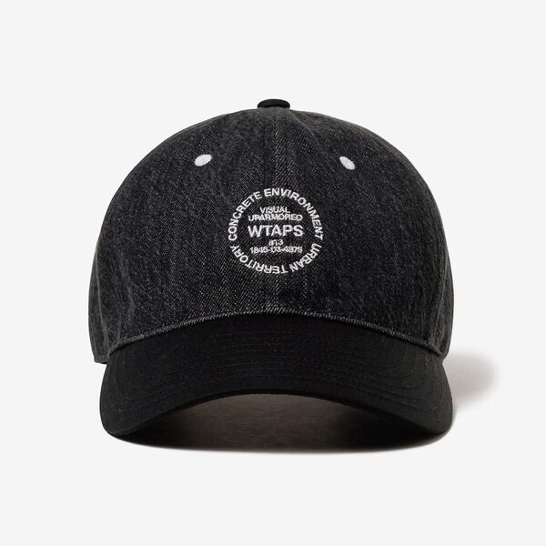 WTAPS T-6M 05 CAP COTTON.DENIM ブラック キャップ