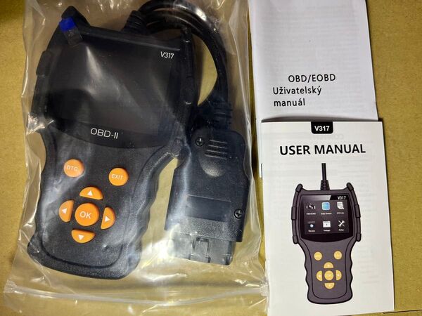 V317 OBD2故障診断機 日本語対応